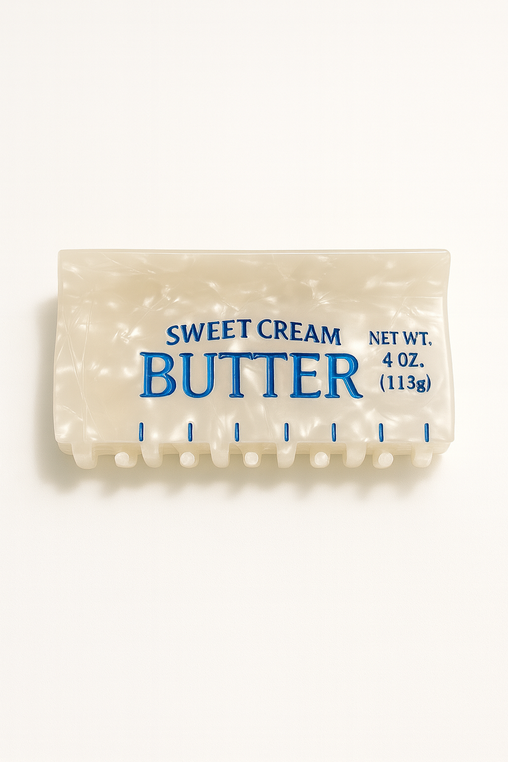 Sweet Cream Butter Claw Clip
